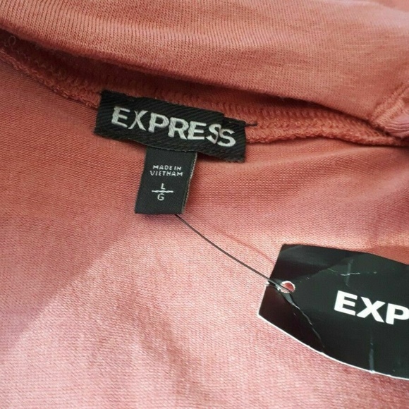 Express Coral Sleeveless Chocker Blouse Top - Picture 5 of 5